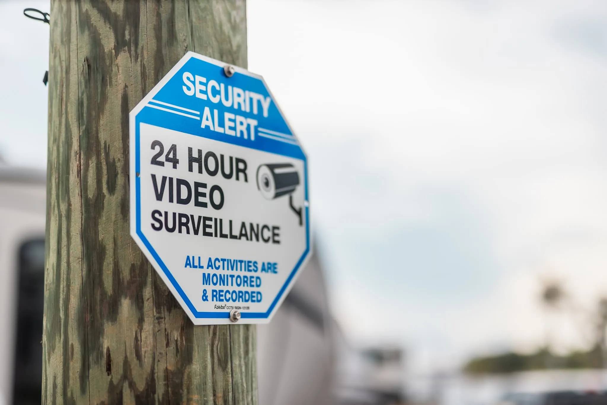 24-hour security keeping the park safe